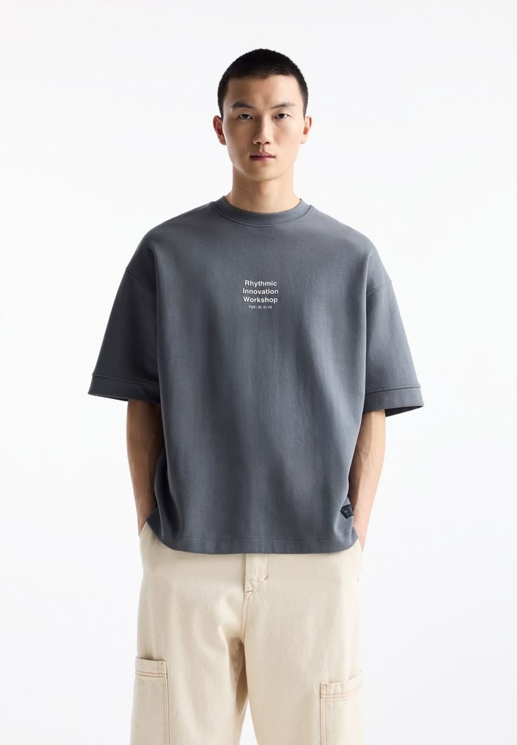 Men's Round Neck Oversized Fit Tshirts
