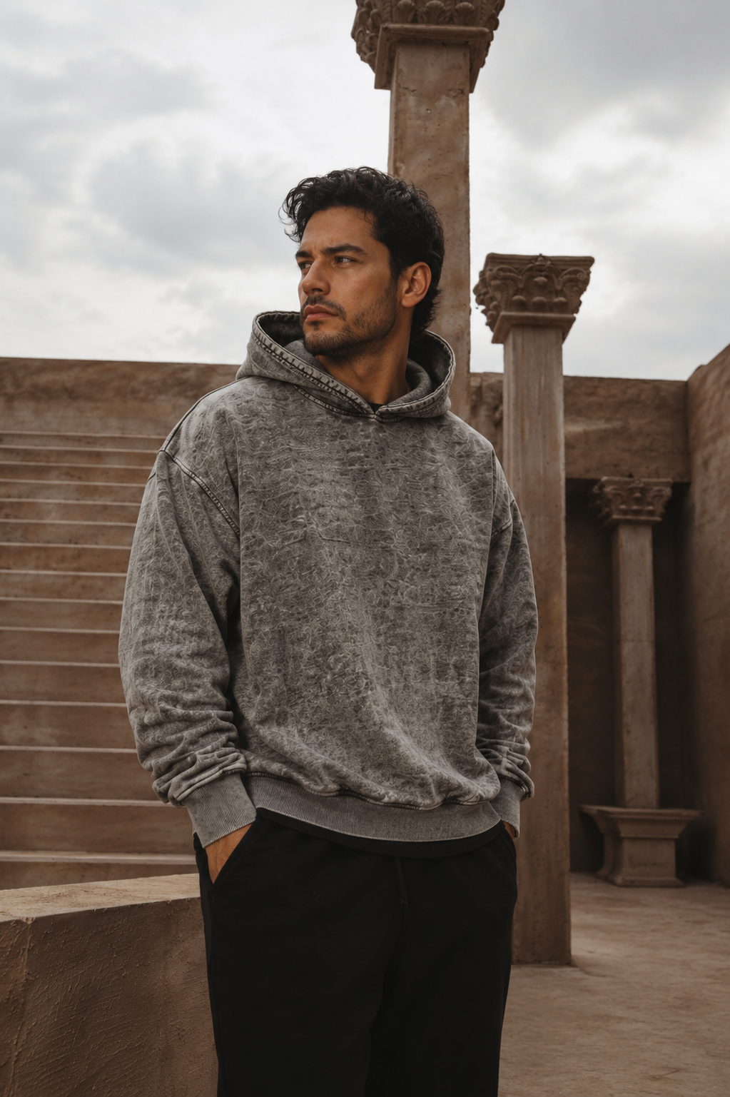Men's Oversized Hoodie — 100% Custom Manufacturing | Private Label OEM